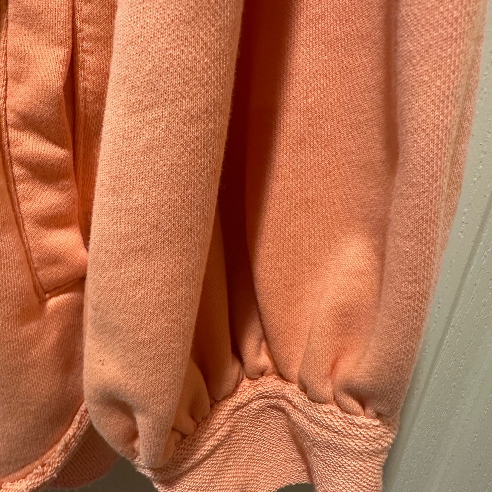 POL Orange Distressed Shacket Jacket Oversized Si… - image 11